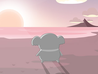 Luna Koala Pastel&nbsp;Sceneries